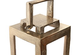 DKD Home Decor Farola Moderno Dorado Aluminio Cristal 15 x 59 x 15 cm