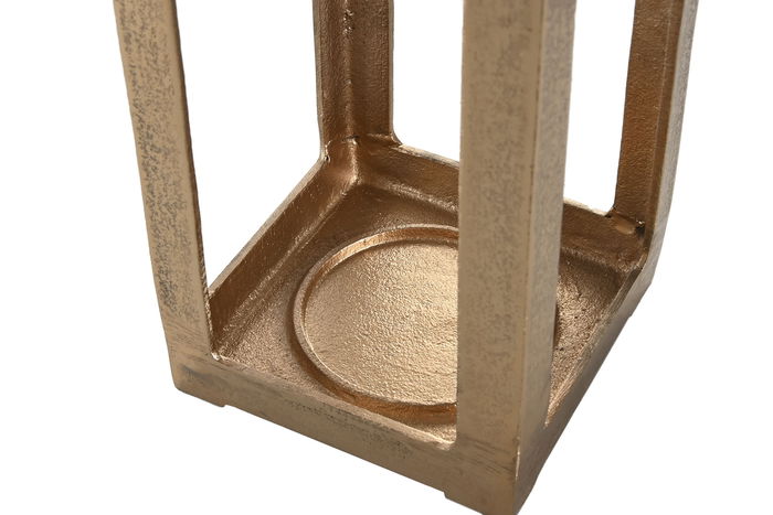 DKD Home Decor Farola Moderno Dorado Aluminio Cristal 15 x 59 x 15 cm