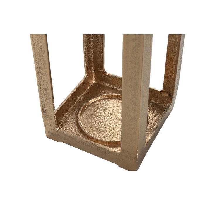 DKD Home Decor Farola Moderna Dorado Aluminio y Cristal DKD Home Decor Farola Moderna Dorado Aluminio y Cristal