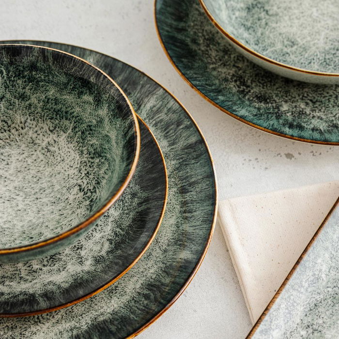 Plato Hondo Porcelana Stela Bidasoa 20 cm (12 Unidades)