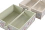 DKD Home Decor Set de 2 Servilleteros MDF y Metal IVY&DAISY 2022