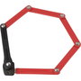 Abus Bordo Lite 6055K/85 RD SH Rojo/Negro