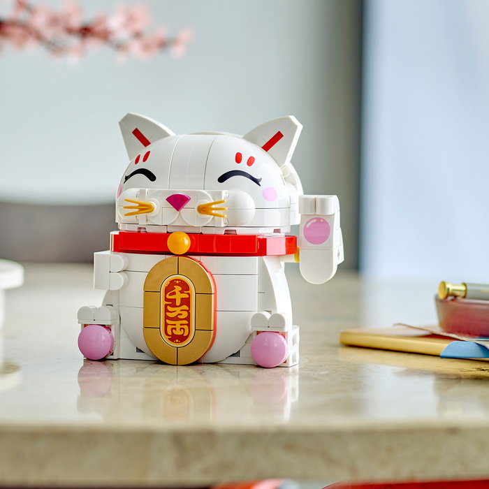 LEGO Gato de la Buena Suerte 40813 Set de Construcción