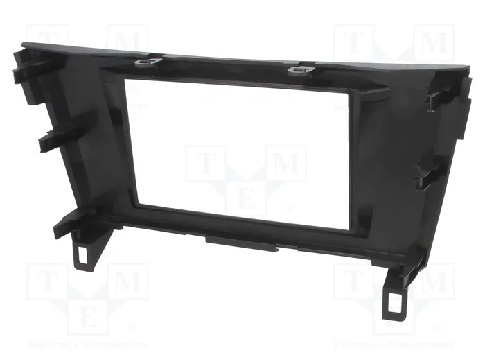 ACV Bastidor de montaje de radio 2 DIN para Nissan Qashqai (J11) y X-Trail, negro brillante ACV Bastidor de montaje de radio 2 DIN para Nissan Qashqai (J11) y X-Trail, negro brillante