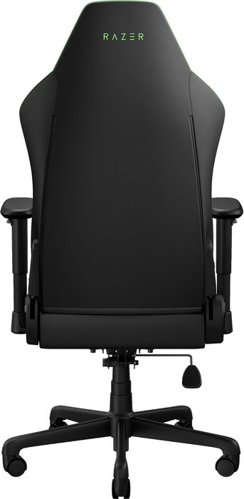 Razer Iskur V2 X NewGen - Silla Gamer Ergonómica con Cuero EPU CoolTouch - Soporte Lumbar - Base Ancha - Negro/Verde