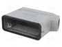 Harting Tapa superior HART M20 19200161540 con salida de cable lateral y diseño bajo