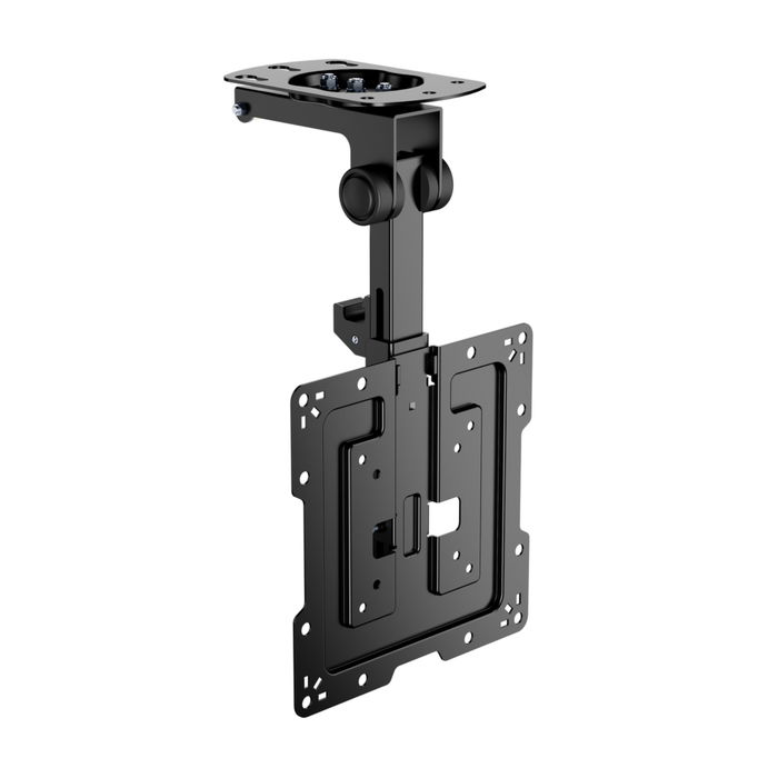 AISENS - SOPORTE DE TECHO GIRATORIO, PLEGABLE PARA MONITOR/TV 20KG DE 19-43, NEGRO AISENS - SOPORTE DE TECHO GIRATORIO, PLEGABLE PARA MONITOR/TV 20KG DE 19-43, NEGRO