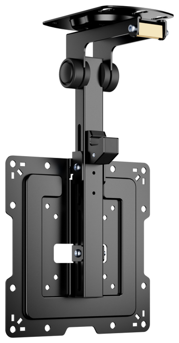 Aisens Soporte de Techo Giratorio y Plegable para Monitor/TV 19-43 Pulgadas, Negro