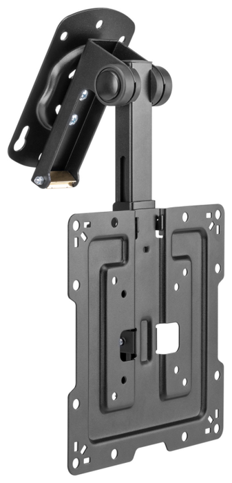 Aisens Soporte de Techo Giratorio y Plegable para Monitor/TV 19-43 Pulgadas, Negro