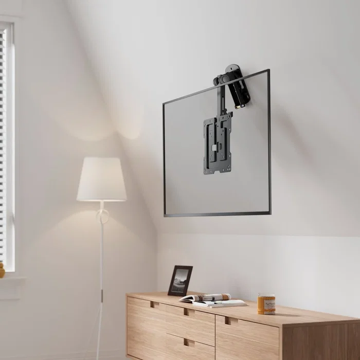 Aisens Soporte de Techo Giratorio y Plegable CT43S-187 para TV de 19-43 pulgadas