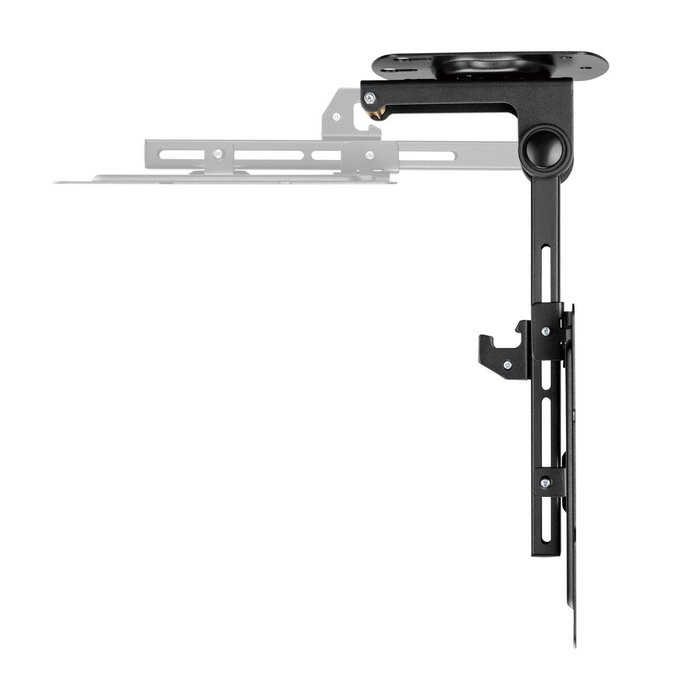 Aisens Soporte de Techo Giratorio y Plegable para Monitor/TV 19-43 Pulgadas, Negro
