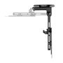Aisens Soporte de Techo Giratorio y Plegable para Monitor/TV 19-43 Pulgadas, Negro
