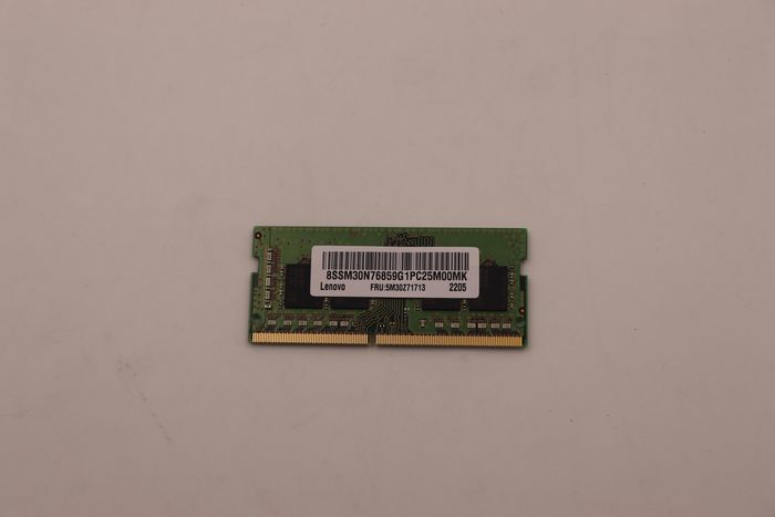 Lenovo Módulo de Memoria RAM SO-DIMM DDR4 de 16GB, 3200MHz, 1.2V Lenovo Módulo de Memoria RAM SO-DIMM DDR4 de 16GB, 3200MHz, 1.2V
