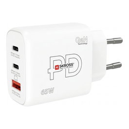 SKROSS SKCH001065WPDEUCN Cargador de Pared 65W PD GaN USB-C Blanco