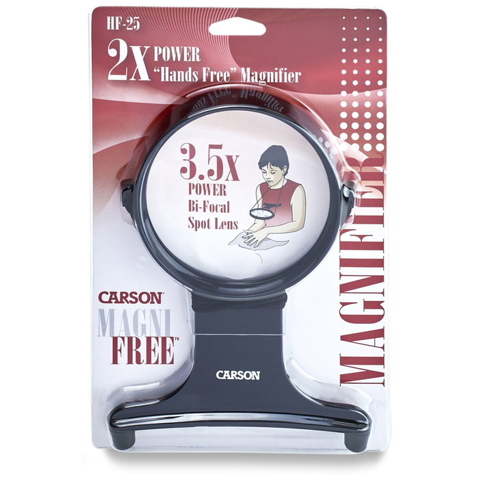 Carson HF-25 MagniFree Lupa manos libres 2x/4x