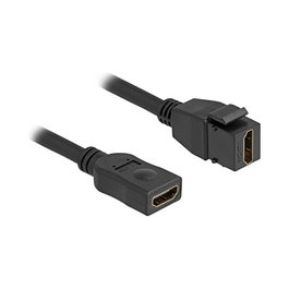 DeLOCK 90685 Cable HDMI Hembra a Hembra 8K 60 Hz Negro