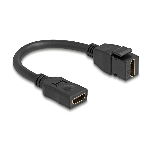 DeLOCK 90685 Cable HDMI Hembra a Hembra 8K 60 Hz Negro