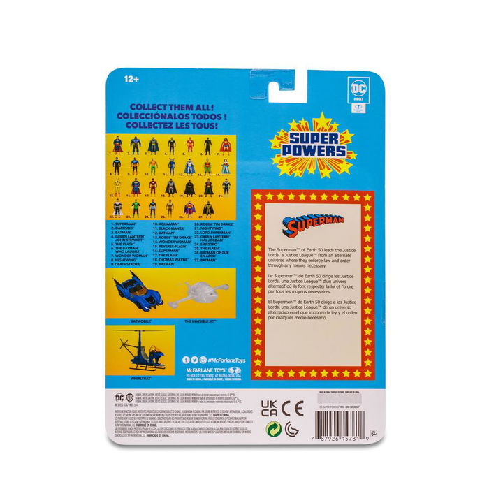 Mcfarlane Toys Figura Batgirl Super Powers DC Universe 17 cm con Articulaciones