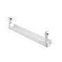Startech Bandeja de cables ajustable bajo el escritorio, Blanco