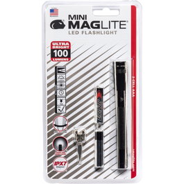 Maglite Mini-Mag LED AAA Linterna de mano, Negro