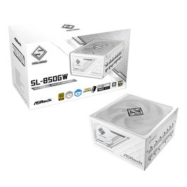ASRock SL-850GW 850W ATX 80+ Gold Fuente de Alimentación Blanca