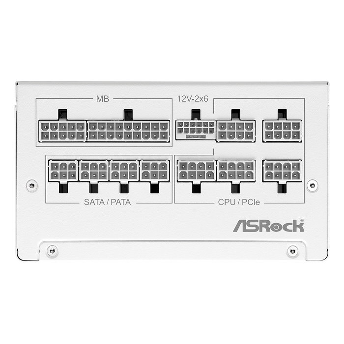 ASRock SL-850GW 850W ATX 80+ Gold Fuente de Alimentación Blanca