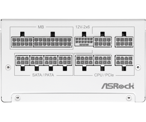 ASRock Steel Legend SL-850GW 850W ATX 80+ Gold Blanco ASRock Steel Legend SL-850GW 850W ATX 80+ Gold Blanco