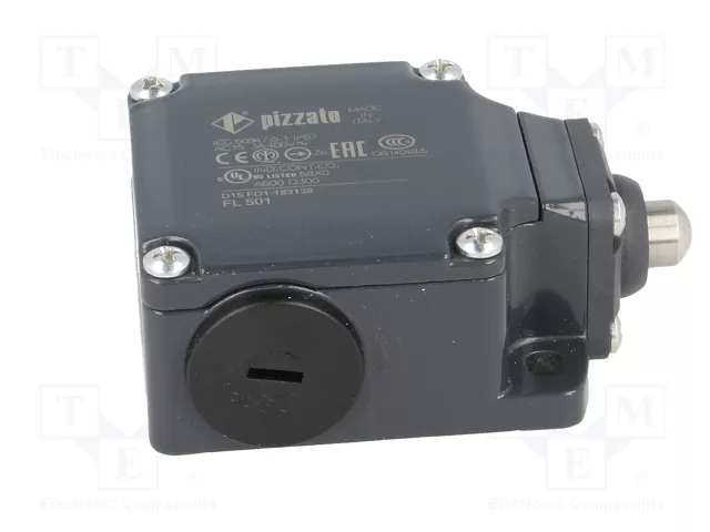 PIZZATO ELETTRICA FL 501 Interruptor de fin de carrera espárrago Ø10mm NO + NC 10A