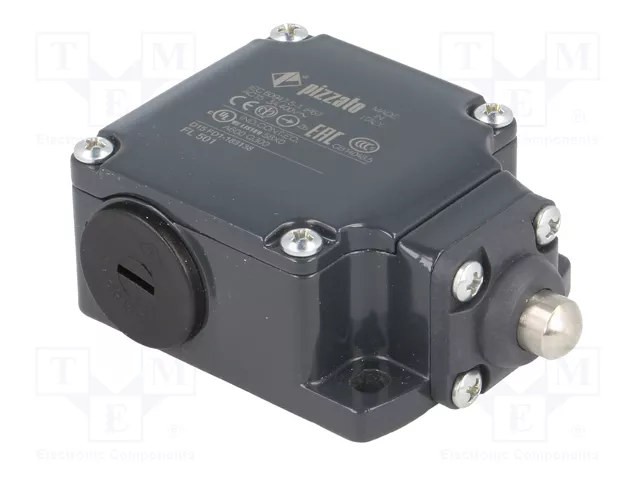 PIZZATO ELETTRICA FL 501 Interruptor de fin de carrera espárrago Ø10mm NO + NC 10A