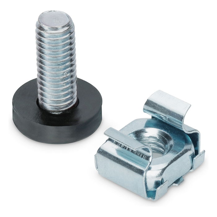 Digitus - Instalación Tornillos para Equipos de Rack de 19 Pulgadas (19"), Paquete de 50 Unidades