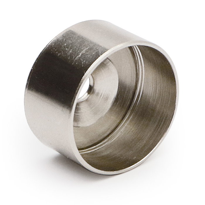 HERRAJES ALK Soporte para Tubo Ovalado Ø 25 mm para Armarios Herrajes