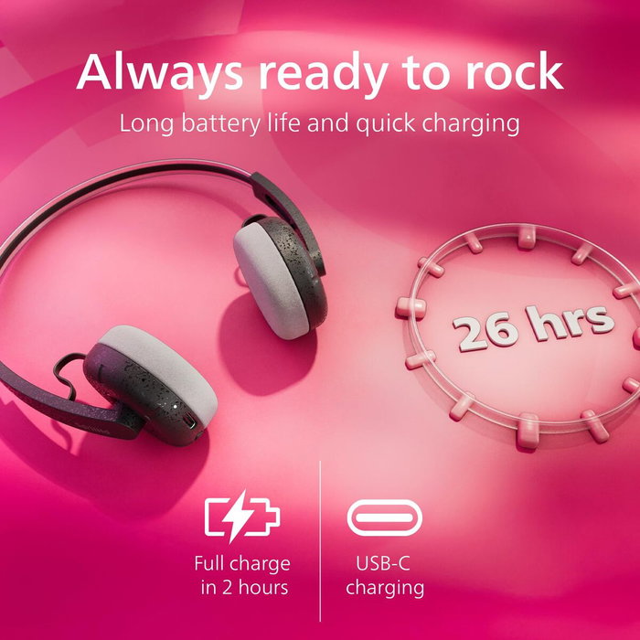 Philips TAH2000BK/00 The Ringo Negro Philips TAH2000BK/00 The Ringo Negro