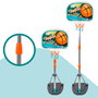 CB Toys Canasta y balón de baloncesto portátil
