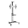 ROLINE Soporte móvil para TV 17031260, 37-70 pulgadas, Plata