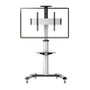 ROLINE Soporte móvil para TV 17031260, 37-70 pulgadas, Plata