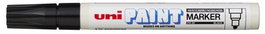 Uni-Ball Marcador Permanente Paint Marker PX-20 L Negro Punta 2.2-2.8mm Resistente Agua Luz Calor