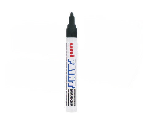 Uni-Ball Marcador Permanente Paint PX-20 Negro Punta 2.2-2.8mm Uni-Ball Marcador Permanente Paint PX-20 Negro Punta 2.2-2.8mm