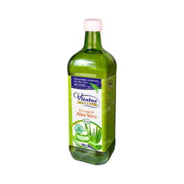 TONGIL Vitaloe Quality Jugo de Aloe Vera 100% Puro - 1 Litro - Extracto en Frío Sin Pasteurizar - Complemento Digestivo