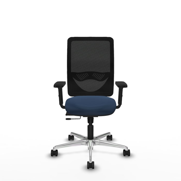 PIQUERAS Y CRESPO Silla de oficina Zulema Azul marino y Negro PIQUERAS Y CRESPO Silla de oficina Zulema Azul marino y Negro