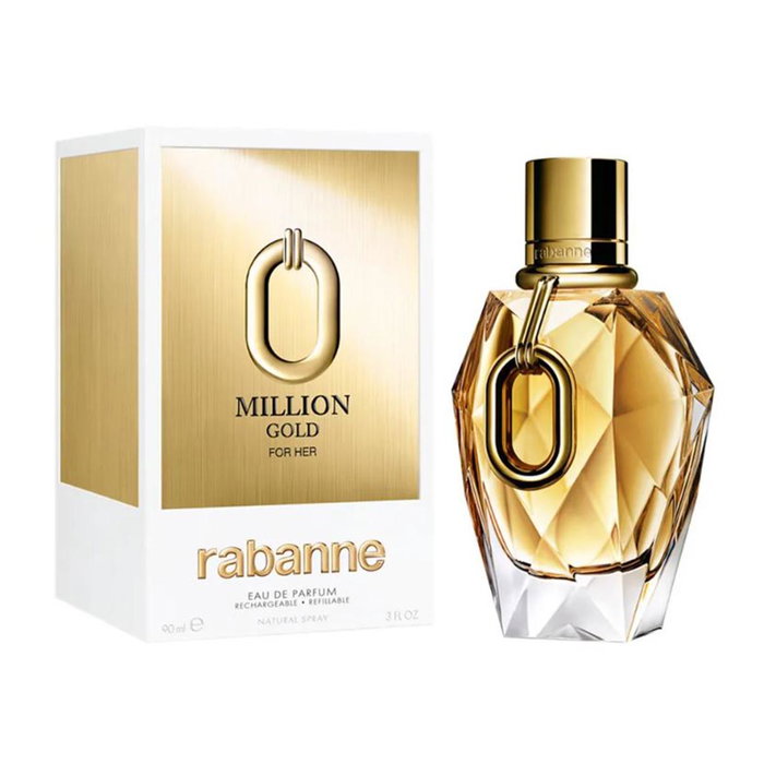 Rabanne Million Gold for Her Eau de Parfum 90 ml Recargable