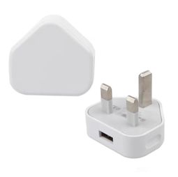 eSTUFF Cargador de Hogar USB-A 2.4A 12W Blanco Enchufe UK
