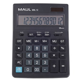 MAUL Calculadora de escritorio MXL 12 negro