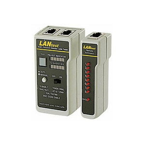 HOBBES LANtest Multinetwork Cable Tester con probador de baterías HOBBES LANtest Multinetwork Cable Tester con probador de baterías