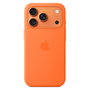 Apple iPhone 17 Pro Funda de silicona con MagSafe - Naranja