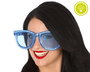 Gafas Con Luz Azul XXL para Disfraces y Fiestas Nocturnas