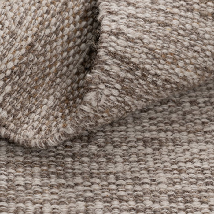 Alfombra Marrón Tejido Decoración 80 X 150 cm Alfombra Marrón Tejido Decoración 80 X 150 cm