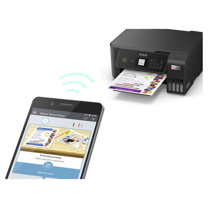 Epson EcoTank ET-2871 Impresora Multifunción A4 Color Wi-Fi Negro