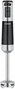 Severin SM3772 Batidora de mano 3 en 1 con picadora mini y vaso de 700ml, 600W, Negro/Acero inoxidable