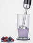 Severin SM3772 Batidora de mano 3 en 1 con picadora mini y vaso de 700ml, 600W, Negro/Acero inoxidable