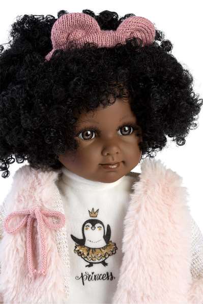 Llorens Muñeca Zuri 35cm Cuerpo de Tela 3+ Años